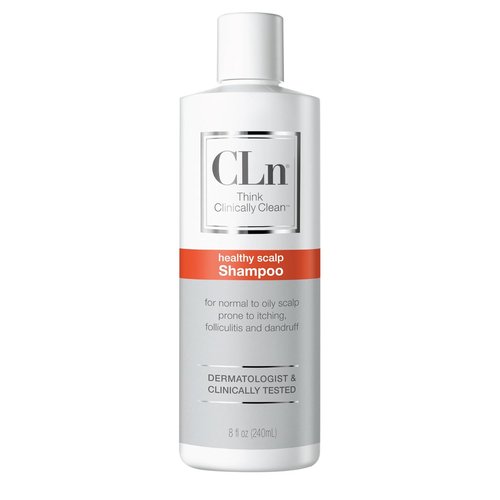 CLn® Shampoo - Clarifying Salicylic Acid Formula for Oily Scalp | Fragrance-Free, 8 fl. oz.