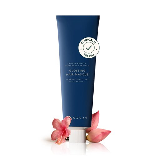 RANAVAT Glossing Hair Mask - Repair Damaged Hair with Hyaluronic Acid & Moringa Oil | Vegan & Cruelty-Free (5 oz)