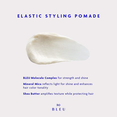 R+Co BLEU Elastic Styling Pomade - Pliable Light Hold for Texture & Separation | 1.7 oz