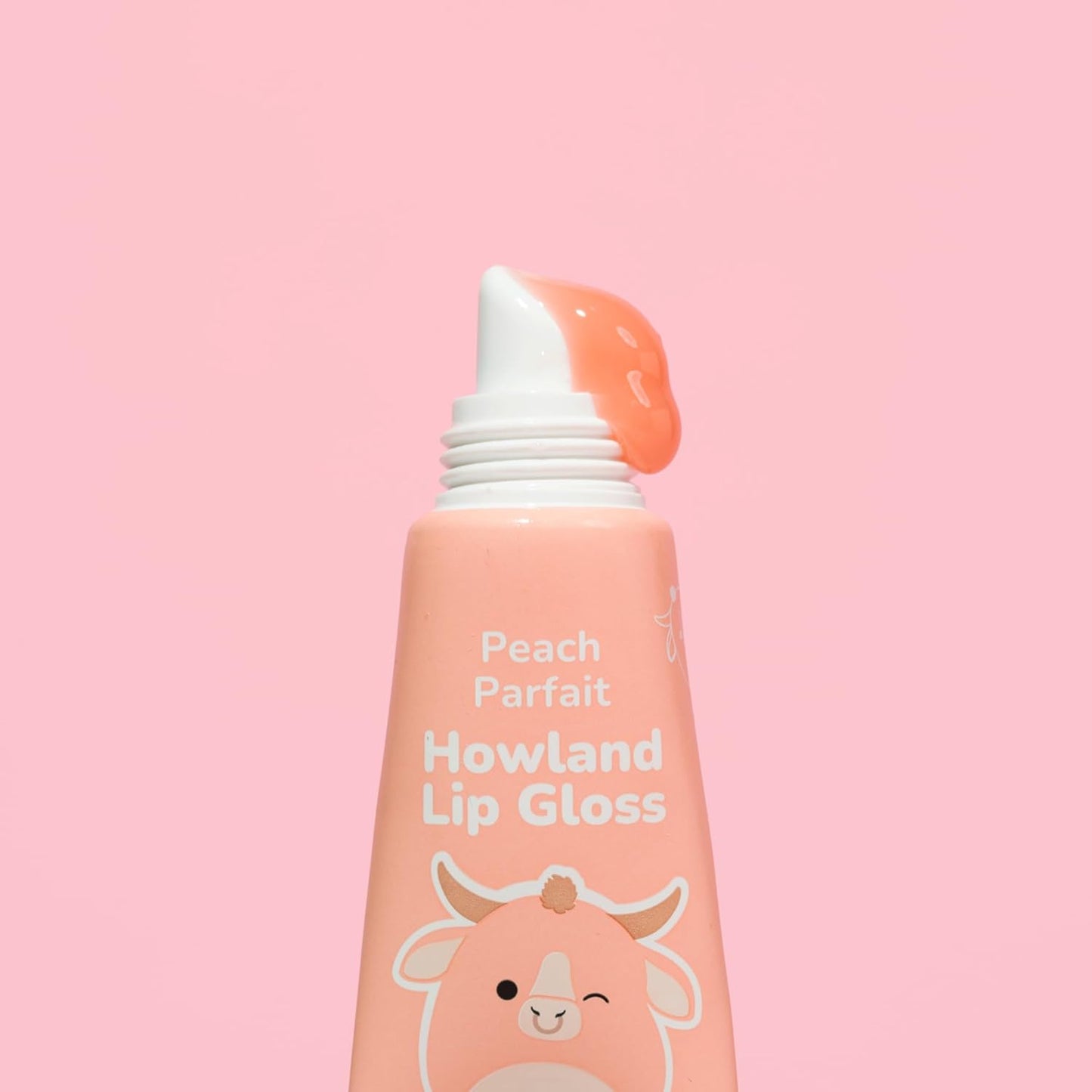 TONYMOLY x Squishmallows Peachy Pastures 2-Piece Lip Gloss & Hand Cream Set – Peach Scented Hand Cream + Sheer Peach Lip Gloss – Cute Korean Beauty Gift, Squishmallows Easter Basket Stuffer