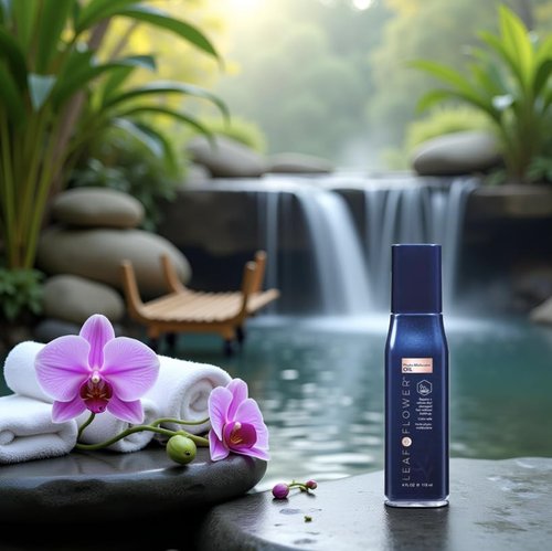 Leaf & Flower Phyto-Molecular Oil 4 oz - Nourishing Botanical Blend for Radiant Skin
