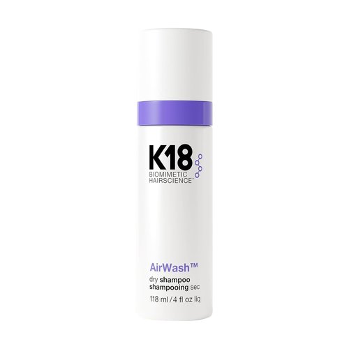 K18 AirWash™ Dry Shampoo - Non-Aerosol Formula for Balanced Scalp & Oil Control