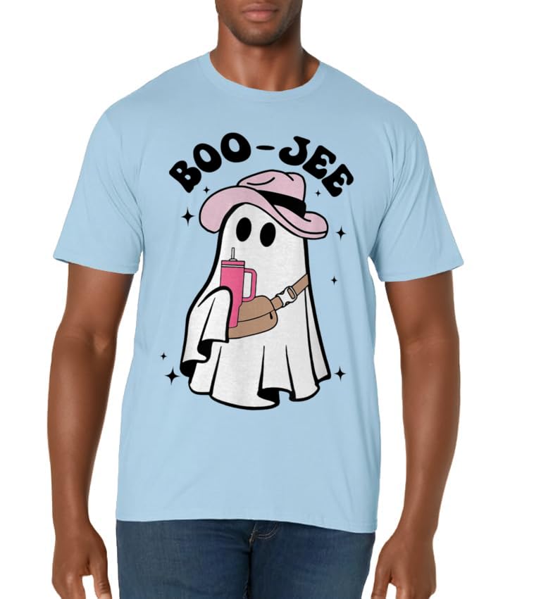 Spooky Season Cute Ghost Halloween Costume Boujee Boo-Jee T-Shirt