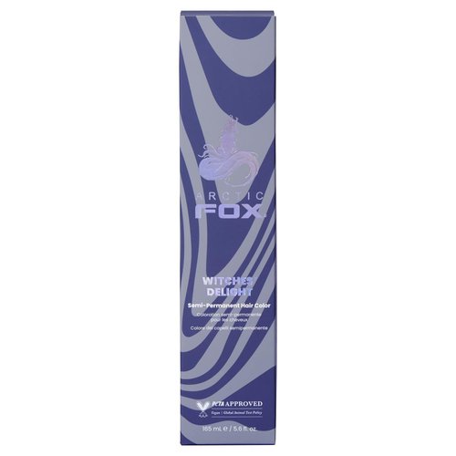 Arctic Fox Witches' Delight Semi-Permanent Hair Dye - Vegan, Cruelty-Free, Ammonia-Free - 5.6 fl oz