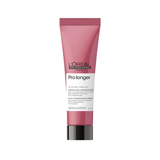 L'Oréal Professionnel Paris Pro Longer Heat Protectant Cream - Fills Split Ends, Adds Shine & Thickness