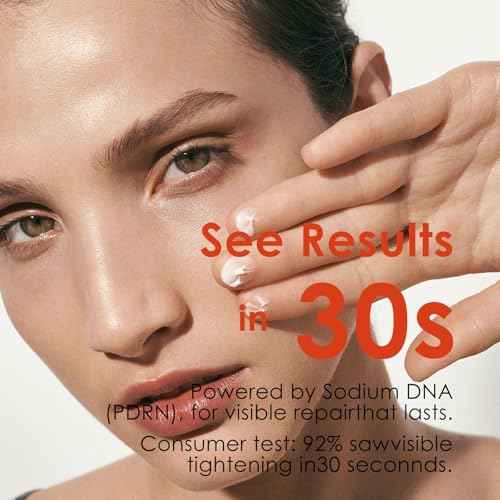 30S Instant Eye Lift Cream | Temporary Eye Tightener | Smooths Wrinkles, Puffy Eyes & Eye Bags | Dual-Action Firming | PDRN Formula for Long-Term Repair, Korean Skincare, 0.71 Fl Oz