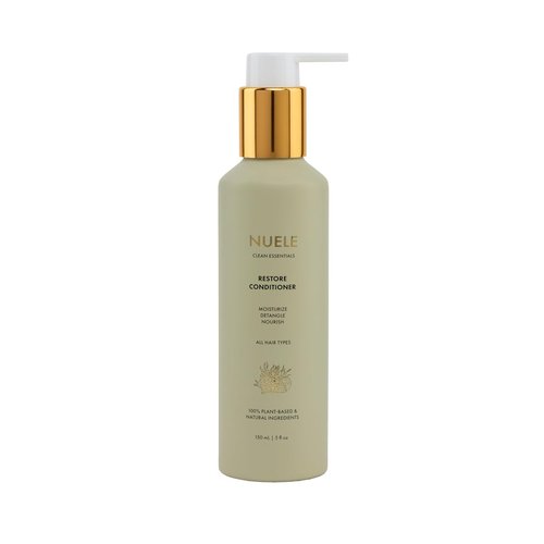 Nuele Clean Essentials Restore Conditioner - Moisturizing & Nourishing Formula | 100% Plant-Based | 5 Fl Oz