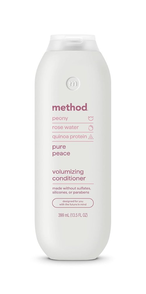 Method Volumizing Conditioner - Pure Peace for Thicker, Fuller Hair | Sulfate-Free, 13.5 oz