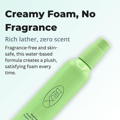 Dieux Baptism Gentle Foaming Facial Gel Cleanser - Fragrance-Free, 6.76 oz | Refreshing Cleanse