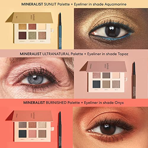 bareMinerals Mineralist Lasting Eyeliner, Aquamarine, Vegan, Cruelty-Free & Dermatologist-Tested