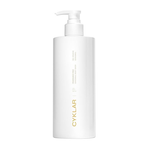CYKLAR Body Wash - Fragrance-Free Hydrating Cleanser with Moisture Locking Oils | 16.5 Fl Oz Luxury Shower Gel