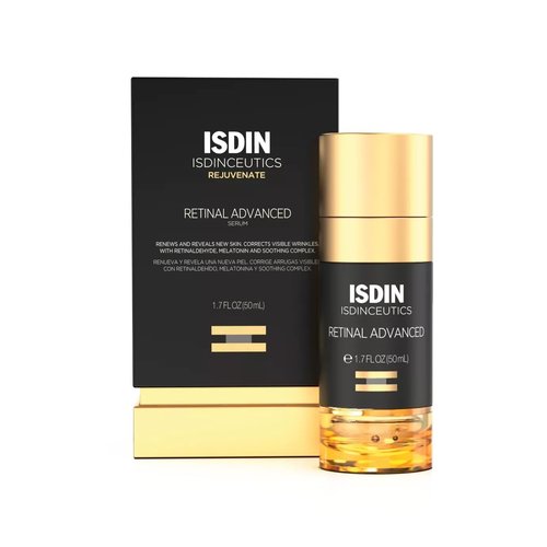 ISDIN Isdinceutics Retinal Advanced - Rejuvenating Night Serum with Retinaldehyde & Melatonin | 1.7 FL OZ (50 ml)