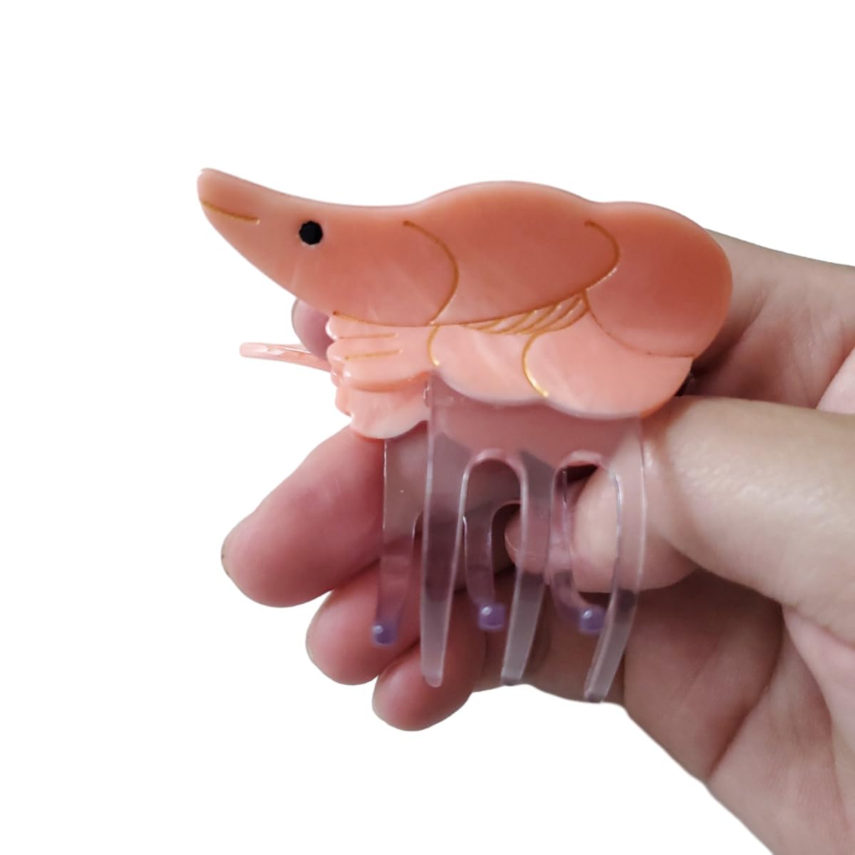 Shrimp Claw Clip,Acetate Hair Clips,Small Claw Clips for Women