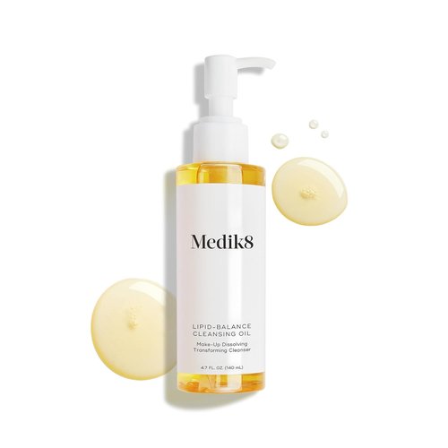 Medik8 Lipid-Balance Cleansing Oil - Transformative Facial Cleanser for Radiant Skin - 4.7 oz