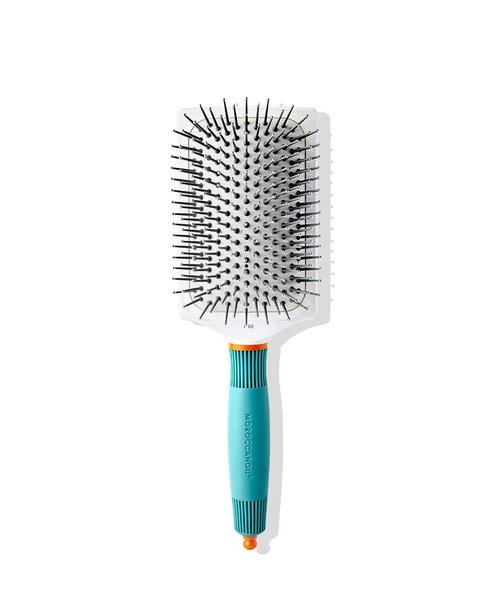 Moroccanoil Ionic Paddle Brush - Effortless Styling & Smooth Finish | Ideal for All Hair Types