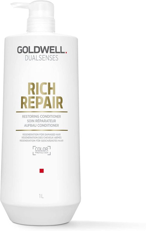 Goldwell Dualsenses Rich Repair Conditioner - Restores Dry Hair | 1L Size