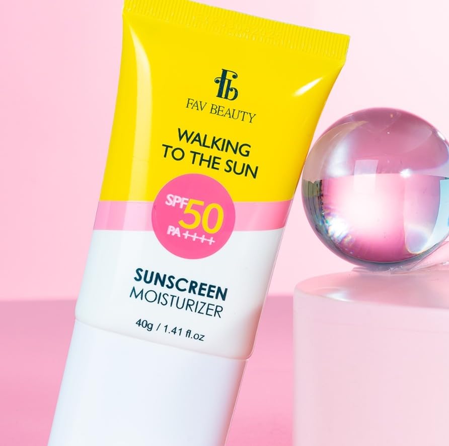 FAY BEAUTY SPF 50 PA++++ Sunscreen Moisturizer - Lightweight Protection, 1.41 fl oz