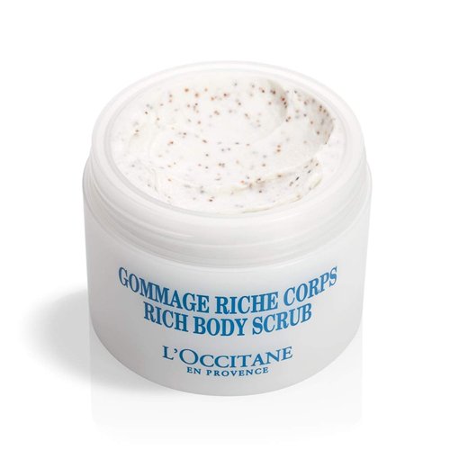L'OCCITANE Ultra-Rich Body Scrub - Nourishing Exfoliation for Soft Skin | 6.9 oz