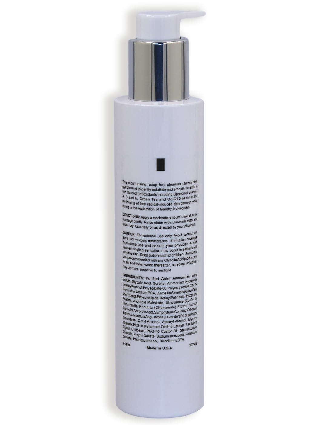 Glycolic 10% Moisturizing Cleanser - Hydrating Formula for Radiant Skin | 6.7 fl. oz.