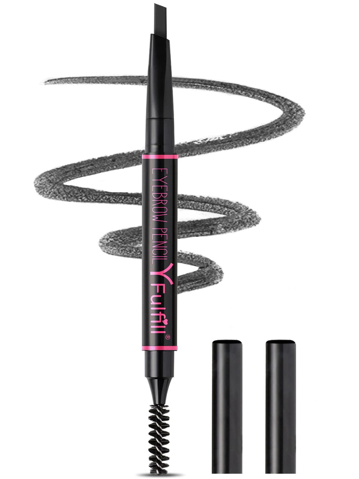 Yfulfill Black Eyebrow Pencil - Women's Waterproof Brow Pencils