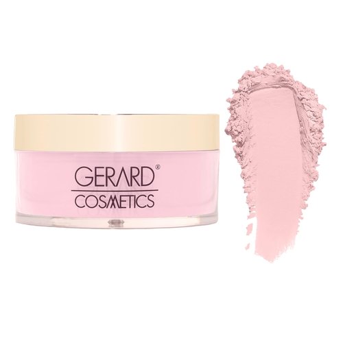 Gerard Cosmetics Slay The Bake Blurring Powder - Soft Matte Pink Setting Powder for Mature Skin | Talc-Free, Vegan (0.65 oz)