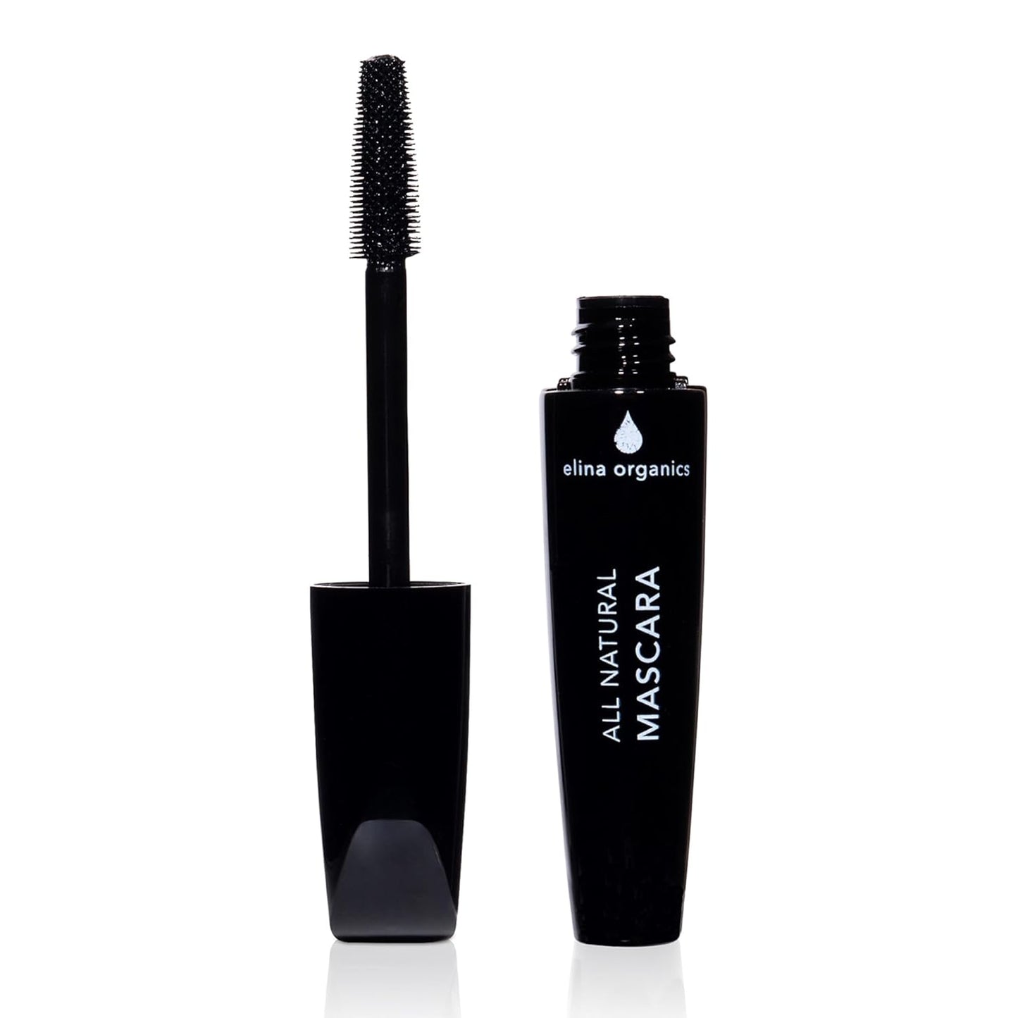 Skiennix All Natural Mascara - Deep Black Color for Lush, Voluminous Lashes