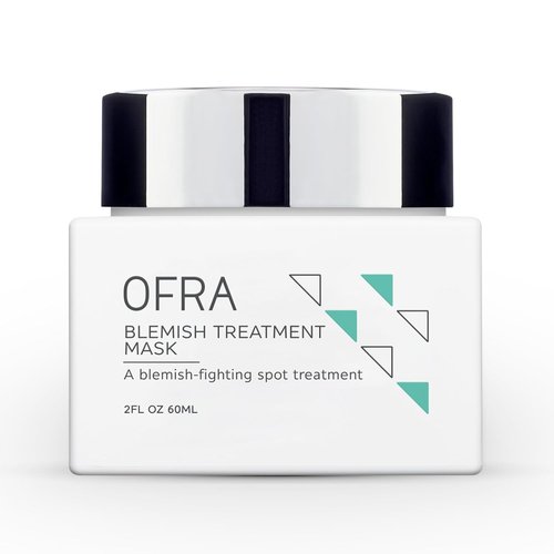 OFRA Blemish Treatment Mask - Sulfur Acne Spot Treatment for Overnight Healing - 2.2oz/66ml
