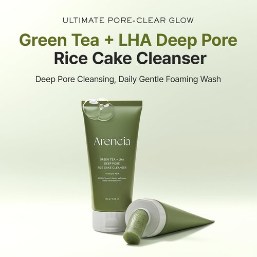 ARENCIA Salicylic Acid Cleanser - Deep Pore Cleansing with Green Tea & LHA | 5.07 Fl Oz