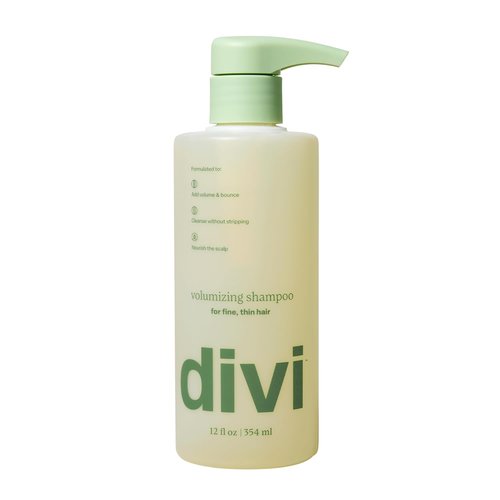 Divi Volumizing Shampoo - Lightweight Formula for Fine Hair | Nourishes and Balances Scalp