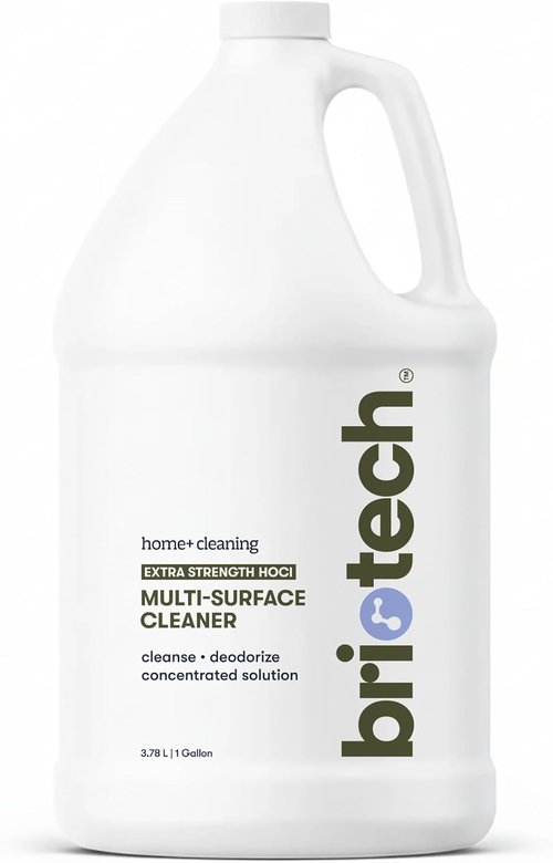 Briotech Extra Strength HOCl Cleaner - 500 PPM Hypochlorous Acid Concentrate for ULV Foggers & Humidifiers | 1 Gallon