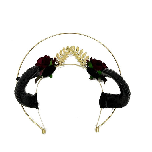 BLESSUME Mary Halo Crown Headband Goddess Headwear Halloween Costume Headpiece Headdress for Cosplay Party (S) Multicoloured