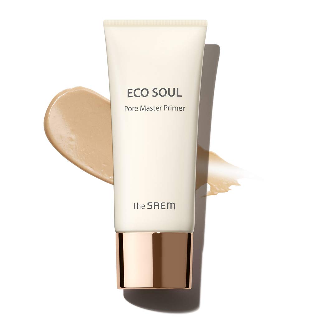 THESAEM Eco Soul Pore Master Primer 30ml - Silky Pore Blur & Oil Control for Oily Skin