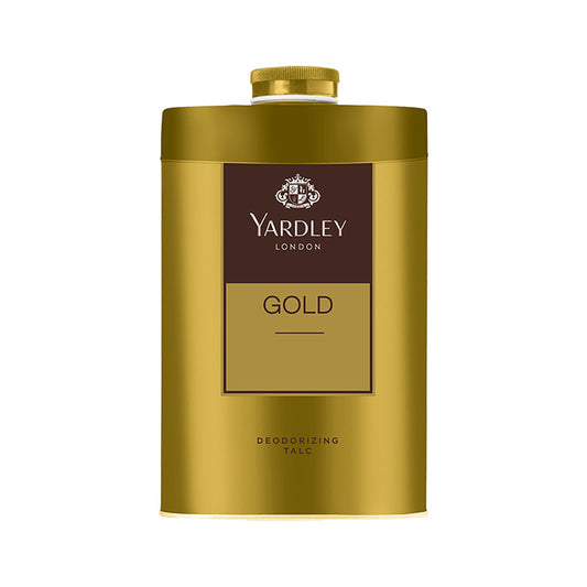 Yardley London Gold Perfumed Talc - Luxurious Fragrance & Softness | 250 Gram