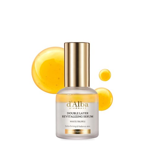 d'alba Piedmont White Truffle Revitalizing Serum - 100hr Hydration & Skin Firming (1.01 fl. oz)