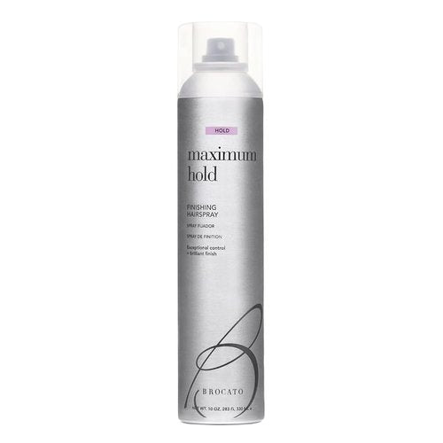Brocato Maximum Hold Hairspray - 10oz | Exceptional Control & Brilliant Finish for All Hair Types