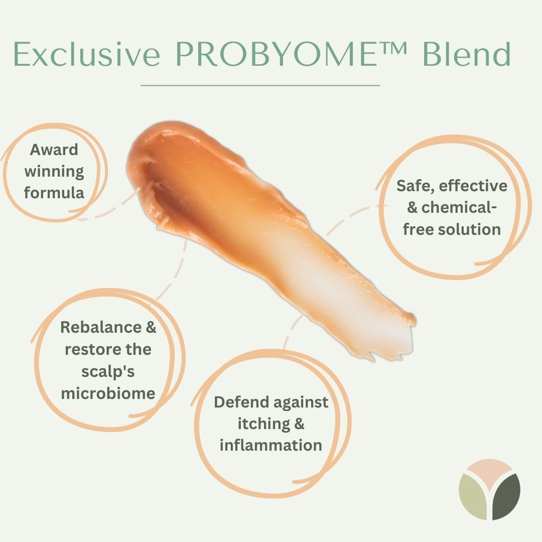 Yobee Restorative Scalp Mask | Dry Scalp Treatment with Probiotic Extracts & Organic Honey - 4 fl oz