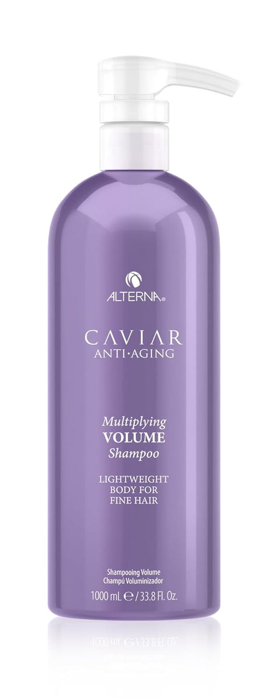 Alterna CAVIAR Anti-Aging Volume Shampoo - Boosts Thickness for Fine, Limp Hair | Sulfate-Free Formula