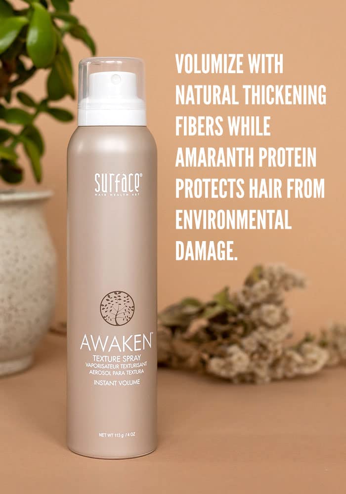 SURFACE Hair Awaken Texture Spray - Volumizing & Lifting for Fine Hair, 4 Fl. Oz.