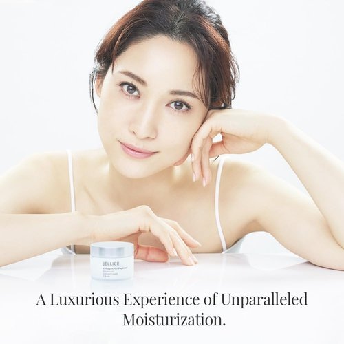 JELLICE Advanced Collagen Face Cream - Anti-Aging Moisturizer with Collagen Tripeptides & Hyaluronic Acid for All Skin Types