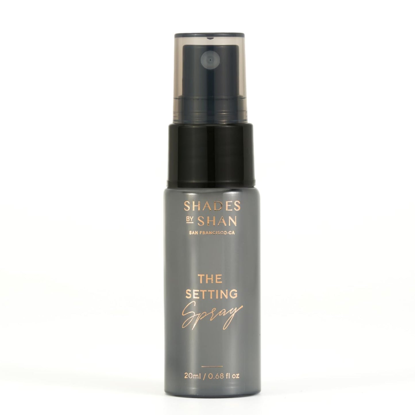 Shades By Shan Setting Spray - Alcohol-Free, Long-Wearing, Vegan Formula | Mini Size for Soft-Focus Finish