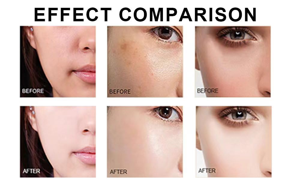 Skiennix Color Correcting CC Cream - Waterproof Foundation with SPF 25 & Centella Asiatica - 1.5 Oz (Dark)