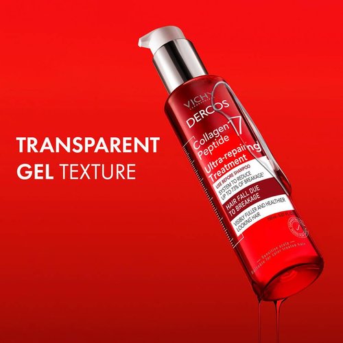 Dercos Collagen Peptide 17 Ultra-Repairing Hair Treatment - 150ml | Strengthens & Reduces Breakage