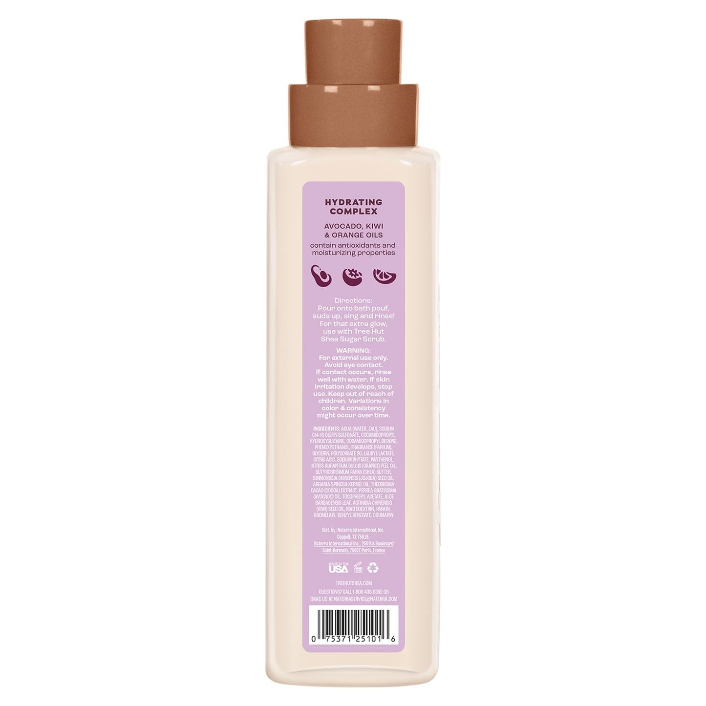Tree Hut Cinnamon Dolce Foaming Body Wash - Hydrating Shower Gel for Soft, Radiant Skin | 18 fl oz