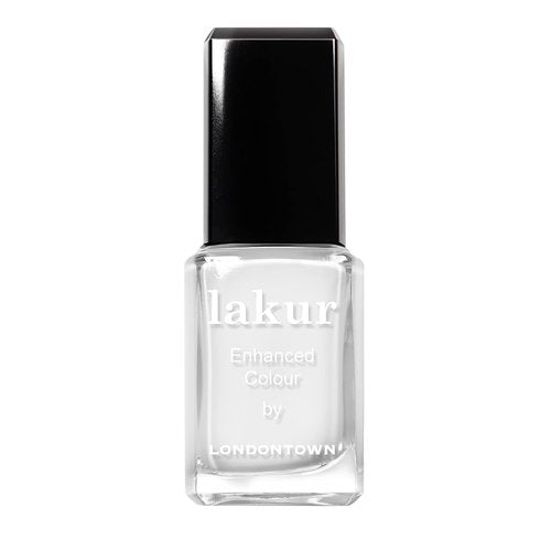 LONDONTOWN Lakur Nail Polish - Duchess White | Long-Lasting, Chip-Resistant Formula