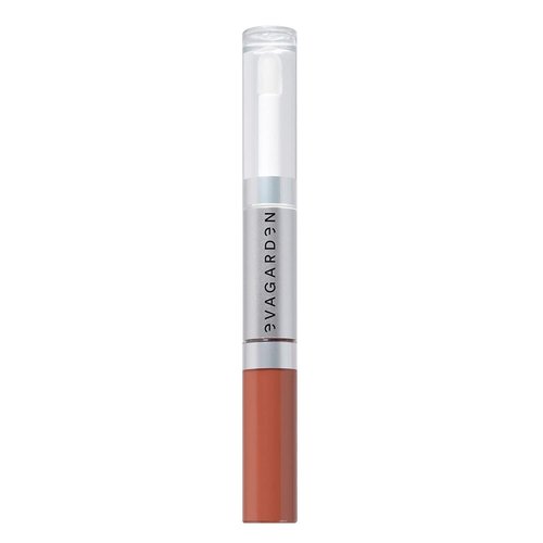EVAGARDEN Ultra Lasting Lipstick - Moisturizing Gloss for Long Wear & Color Diffusion - 711 Dark Nude - 0.13 oz