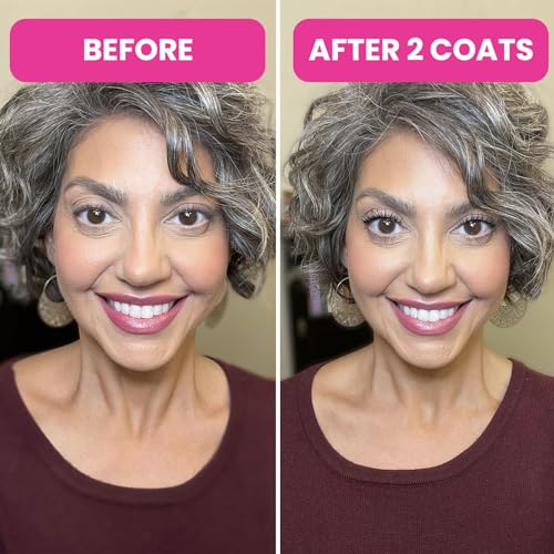 Prime Prometics PrimeLash Mascara for Older Women – Volumizing, Incredible Length in 2 Coats – Long-Stay, Zero Clumps, Hypoallergenic (Black)