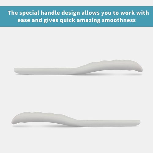 Fu Store Hard Skin Remover | Durable Foot File & Callus Remover for Soft, Smooth Feet (White)