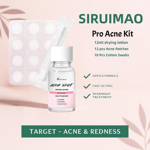 **Skiennix Premium Drying Lotion - Overnight Solution for Pimples & Blemishes, 12ml**