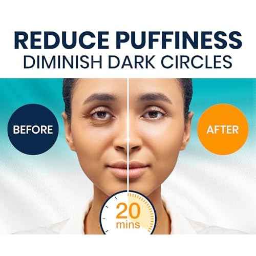 Stylia Collagen & Vitamin C Under Eye Patches for Puffy Eyes & Dark Circles - Depuffing, Hydrating & Firming Under Eye Mask with Hyaluronic Acid - Vegan, Cruelty-Free Skincare (30 Pairs)