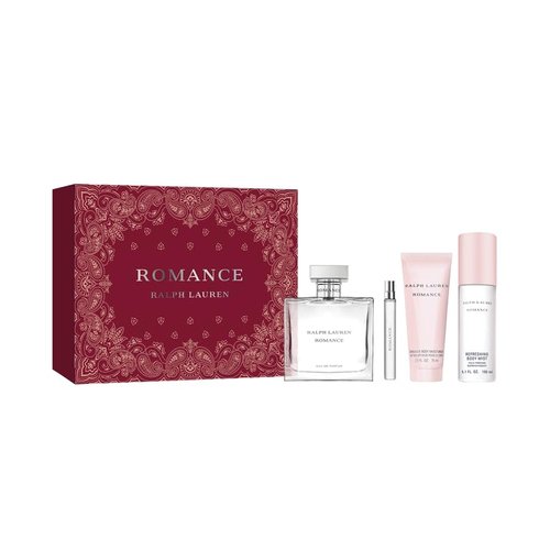 Ralph Lauren - Romance Eau de Parfum Set - Full Size 3.4 Fl Oz, Travel Size & Body Lotion Included